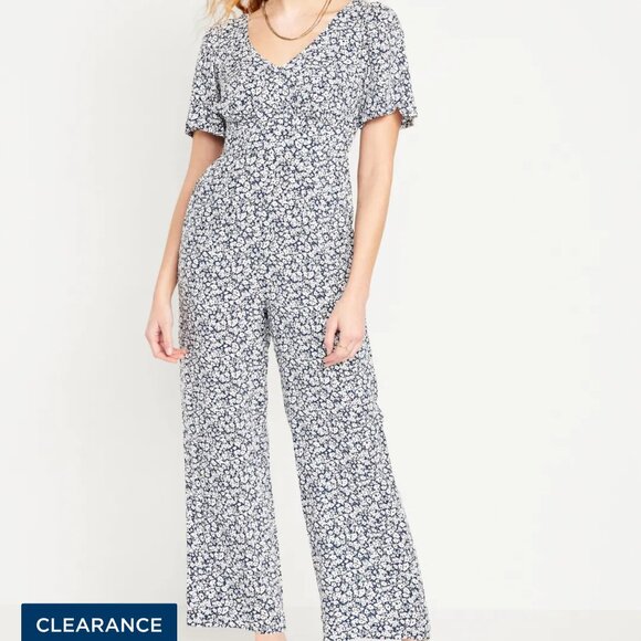 Old Navy Waist Defined Jumpsuit - Picture 1 of 1